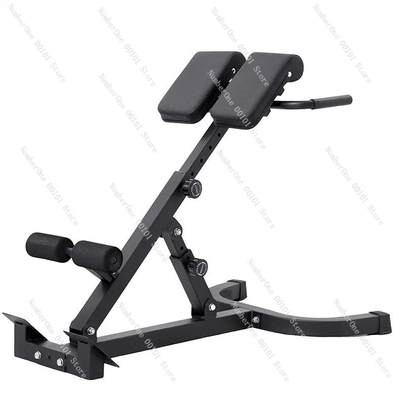 Home Gym Roman Chair Adjustable Hyperextension Bench Goat Back Extension Trainer Multifunction Waist Back Abdominal Core