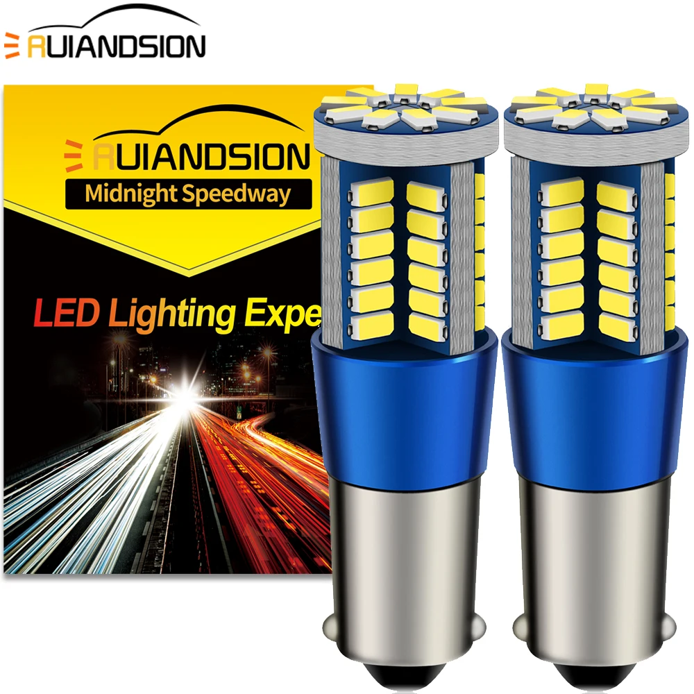 2 Peças BA9S BAX9S H21W BAY9s T10 W5W 12V-24V LED para Luzes de Ré de Carro, Luzes de Estacionamento, Luzes de Placa e Luzes de Teto 2700K 6000K