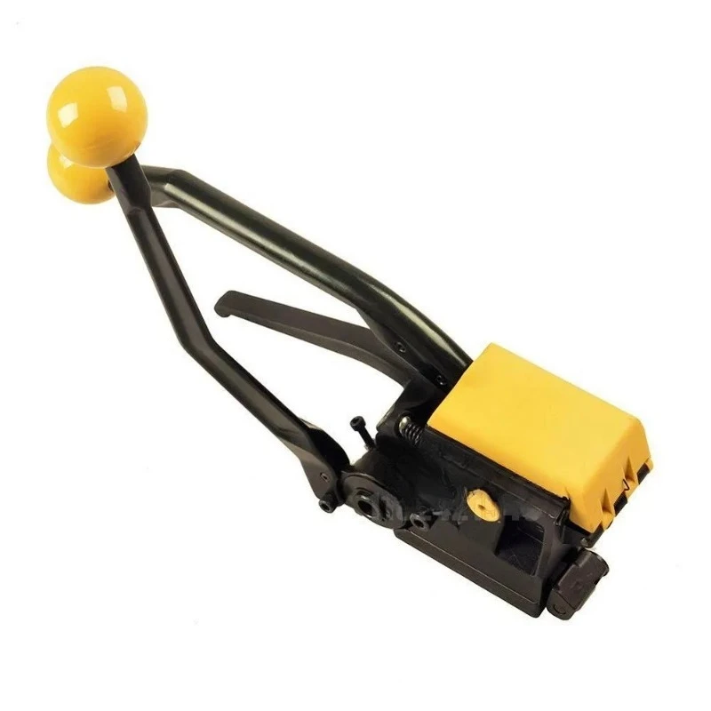 A333 Manual Sealless Steel Strapping Machine Pallet Strapping Tool Handheld Buckle Free Steel Belt Packing Banding Tool 13-19MM