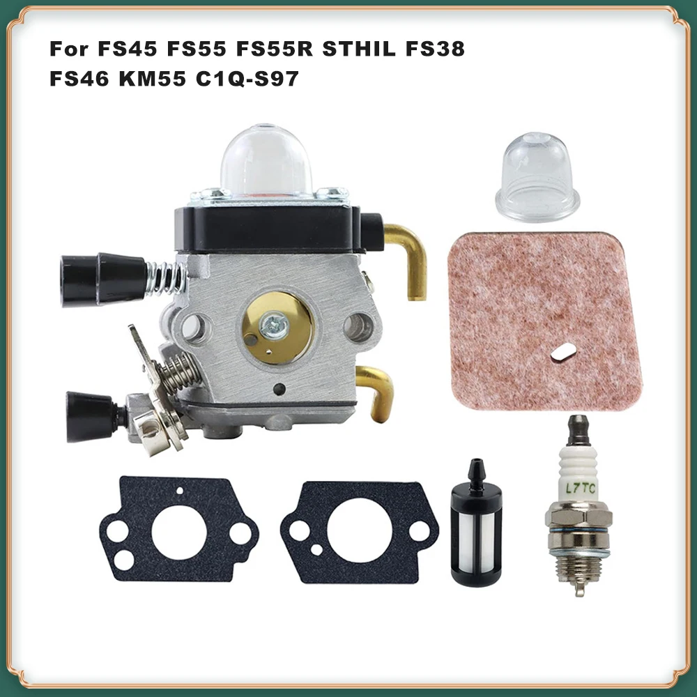 

C1Q-S97 Carburetor for STIHL FS45 FS55 FS55R FS38 FS46 KM55 Trimmer & Brushcutter