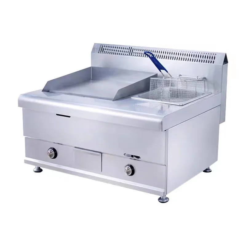 

Grilling furnace frying furnace integrated machine baking cold noodle teppanyaki equipment