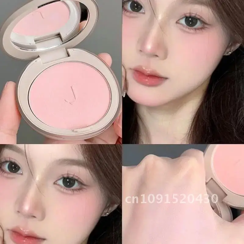 Joocyee Brown Blush Makeup Matte Nude Blusher Eén kleur Waterdicht Langdurig markeerstiftpoeder