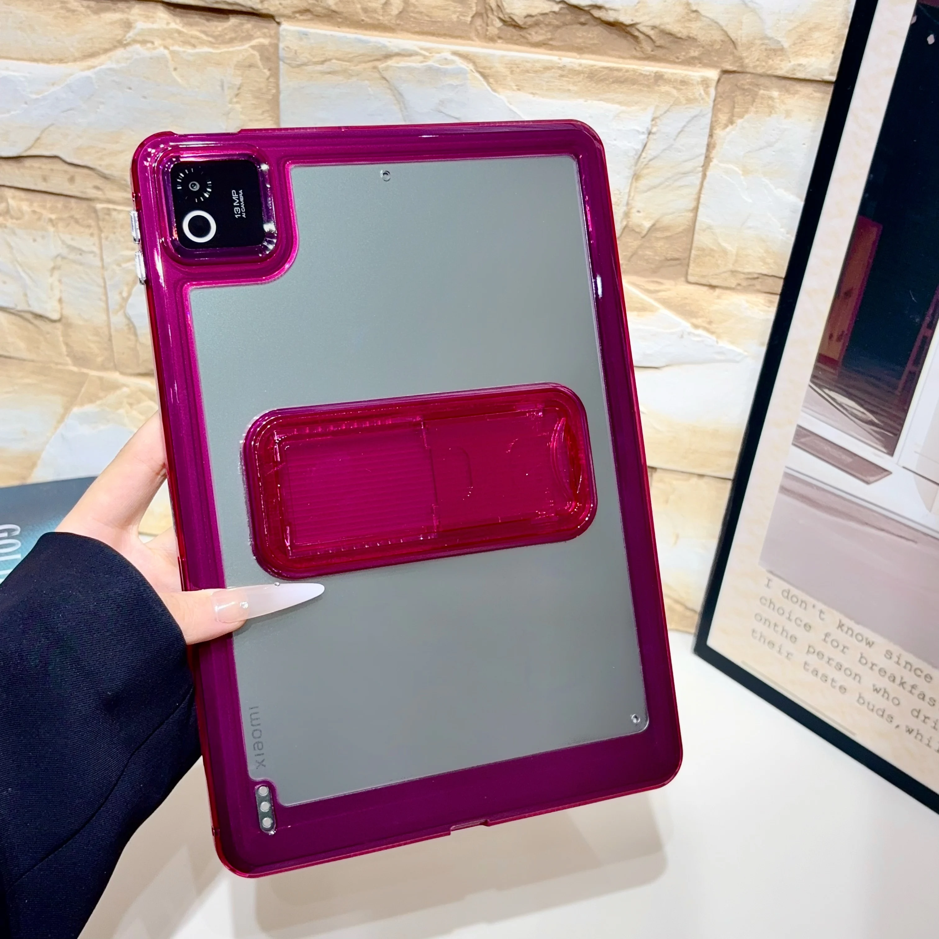Stand Case For Xiaomi MI Pad 8 7 Pro 11.2 Pad 6 5 Pro 11 For xiaomi Redmi SE 11 inch Tablet Case Adjustable Kickstand Hard Cover