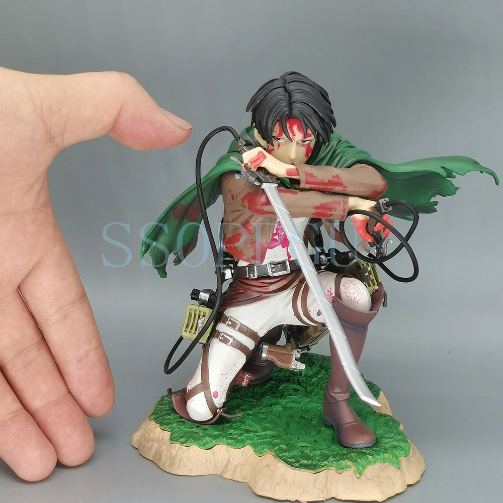 

ARTFX J Attack on Titan Shingeki no Kyojin Levi Ackerman Figure Anime PVC Action Figure Toy Game Statue Collection Model Doll