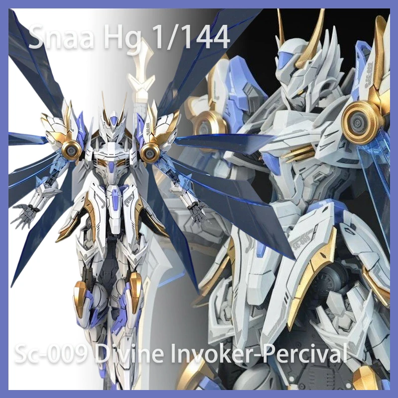 

New Original Snaa Hg 1/144 Sc-009 Divine Invoker-Percival Deluxe Edition Model Kit The Round Table Knights Action Figure Gifts
