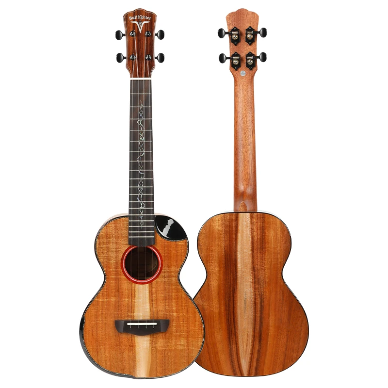 Full Single Ukulele Beginner Professional Performance Small Guitar for Children and Adults Unisex Model 26inch
