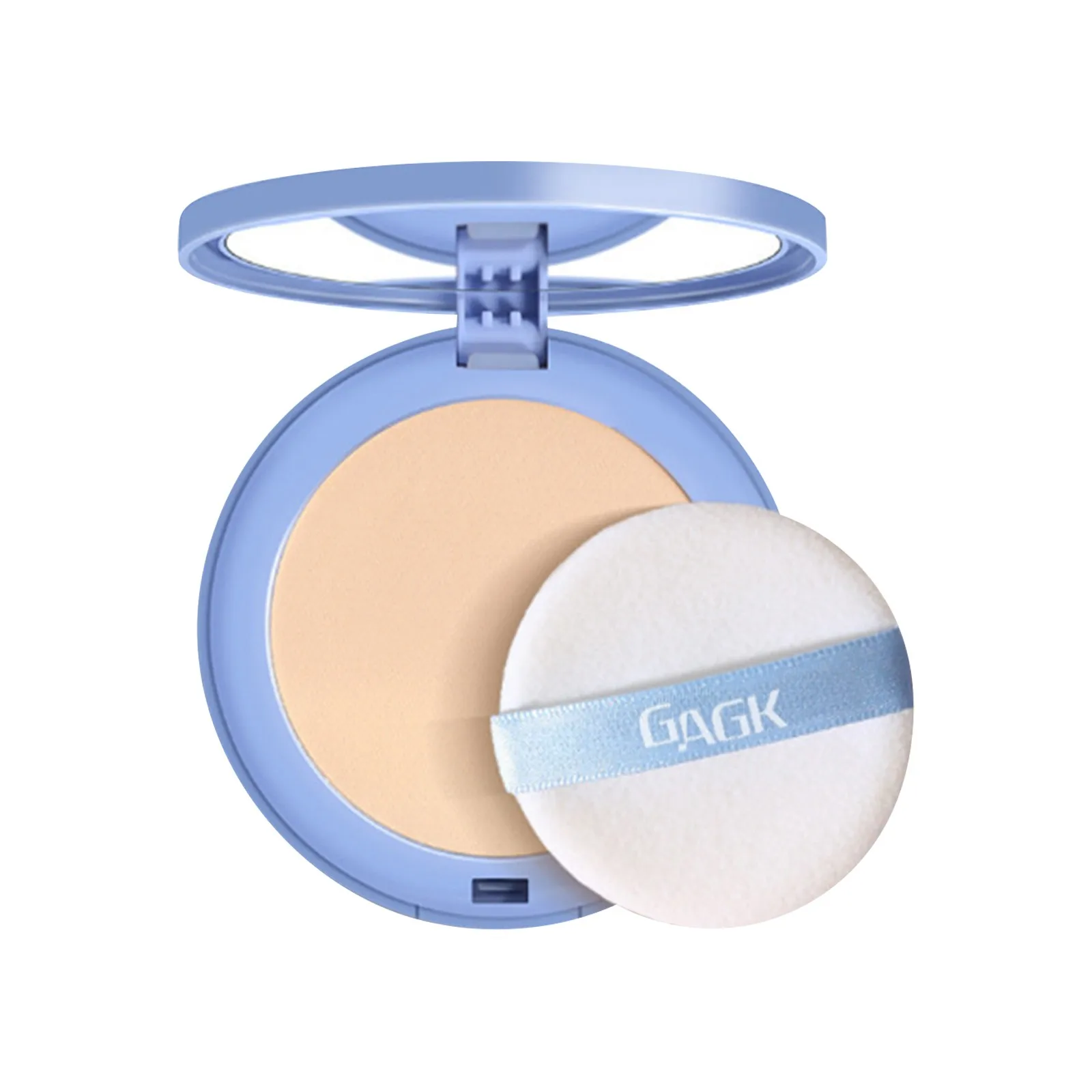 Gagk Mattes Dry And Wet Powder Powder To Set Makeup Natural Concealer Long-Lasting Waterproof Powder Facial Makeup