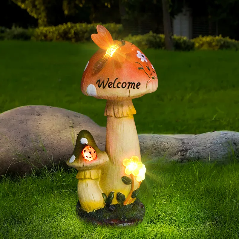 

Cute Resin SquirrelWith Solar Lamp Bird Feeder Garden Ornament Dwarf Flower Pot Crafts For Outdoor Courtyard Balcony
