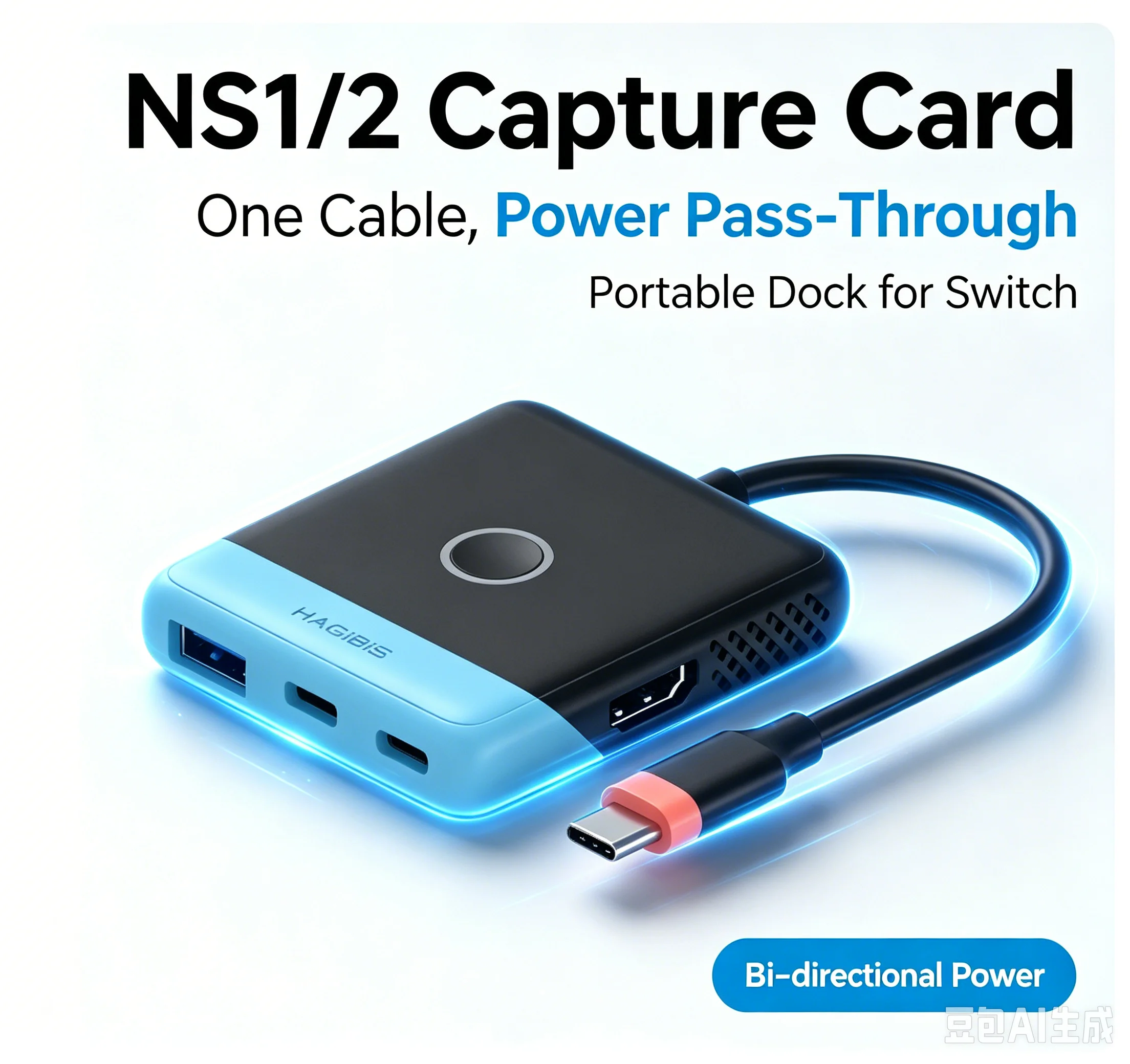 switch-2-to-i-pad-capture-card-portable-tv-dock-one-cable-connection-for-live-streaming-game-recording-ns-accessories