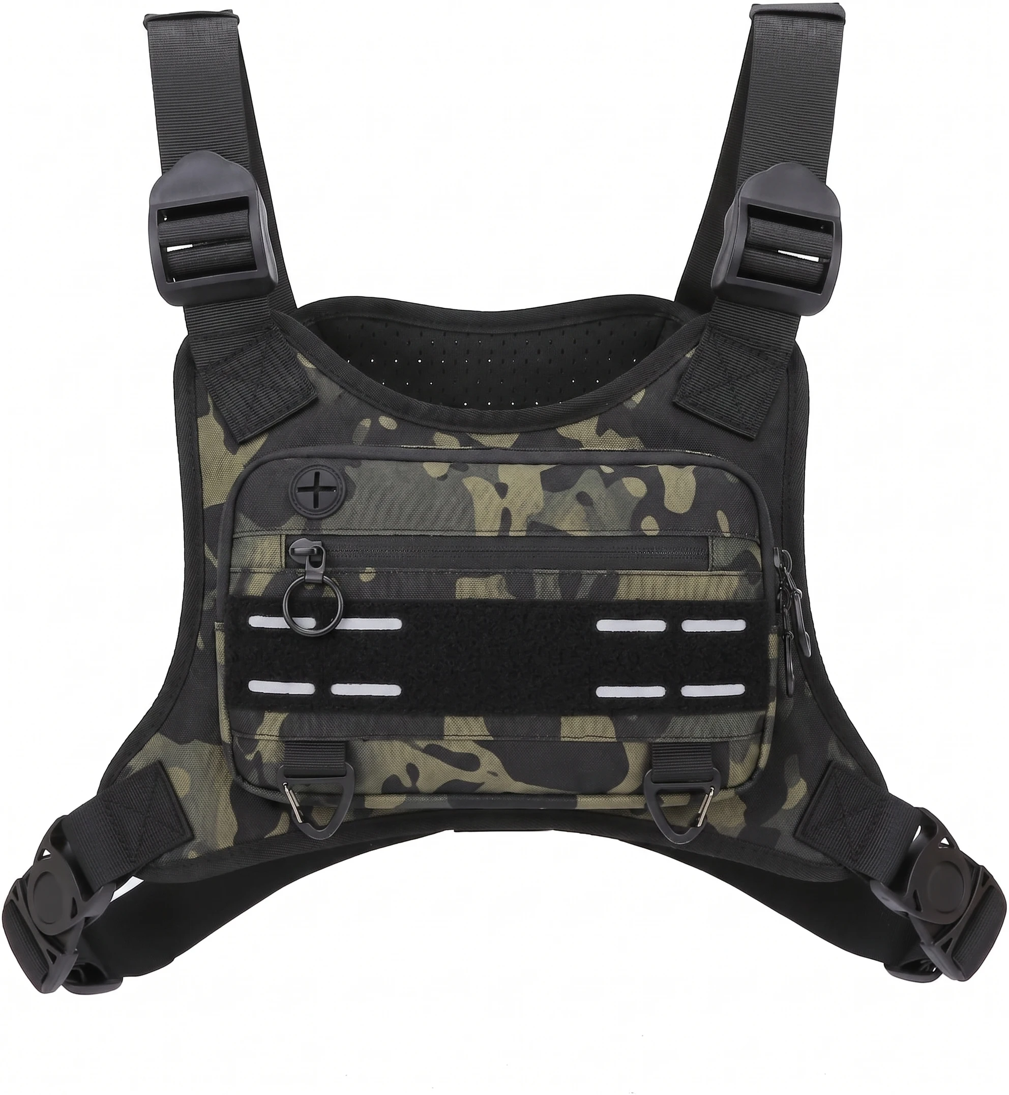 HDIRXG Lichtgewicht Waterdichte Tactische Molle Wandelborsttas Camouflage Camping Vesttas Reis Multifunctionele Opbergtas
