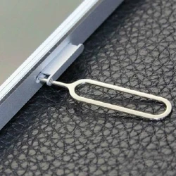 10000pcs Metal Sim Card Tray Removal Eject Pin Key Tool Needle For Iphone Ipad For Samsung S6 For Xiaomi Wholesale