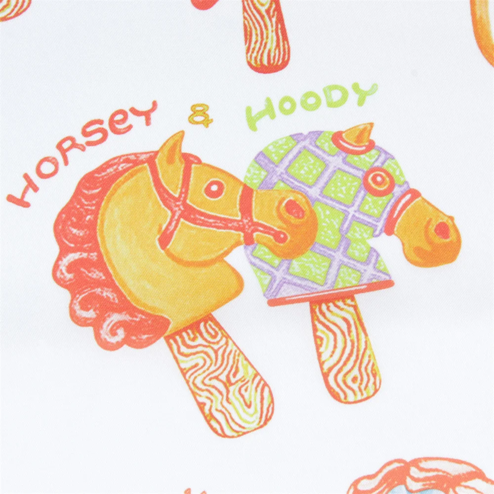 POBING ม้วนผ้าไหมผ้าพันคอผู้หญิงไอศกรีมคู่ด้านข้างพิมพ์ผ้าพันคอสแควร์ Wraps Echarpes Foulards Femme Hijab 70 ซม.