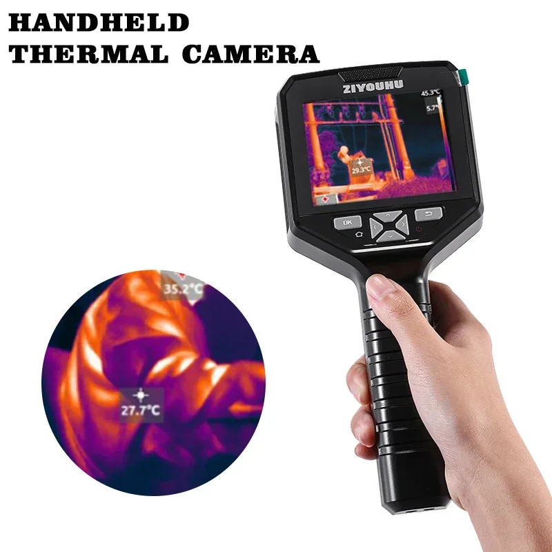 Handheld 320x240 IR Thermal Imaging Camera for Industry Temperature Detect Measurement Picture in Picture WIFI IOS/Android