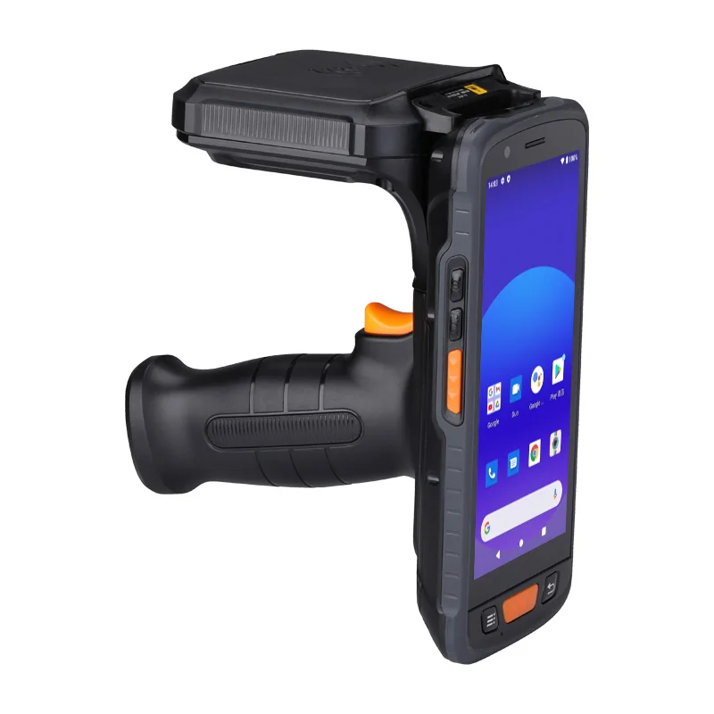 Warehouse Rf Uhf rfid Pda Vehicle Inventory Scanner long distance Barcode Reader Bar Code Laser Hand Held Phone Android PDA