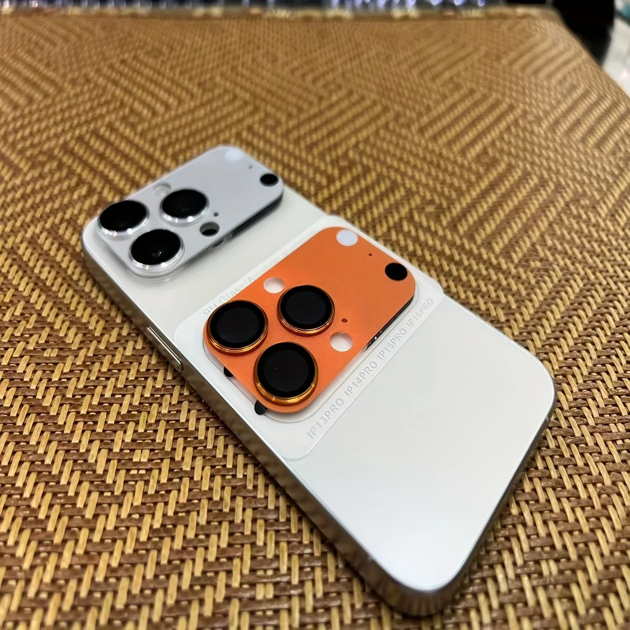 آيفون 16 15 14 برو ماكس برو حامي عدسة الكاميرا العسكرية الصف شاتيربروف سبائك الألومنيوم الزجاج المقسى غطاء للعدسات المعدنية