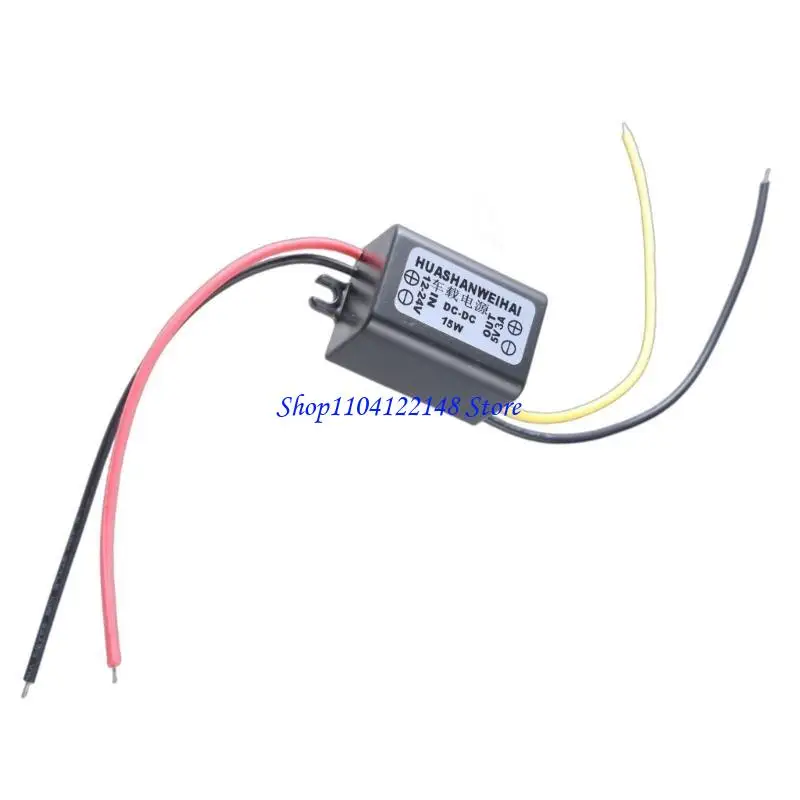 P9FA User Friendly DC12V-24V to 5V Output Module Reduce Voltages Regulator Car Power Converters Convenient Car Power Solution