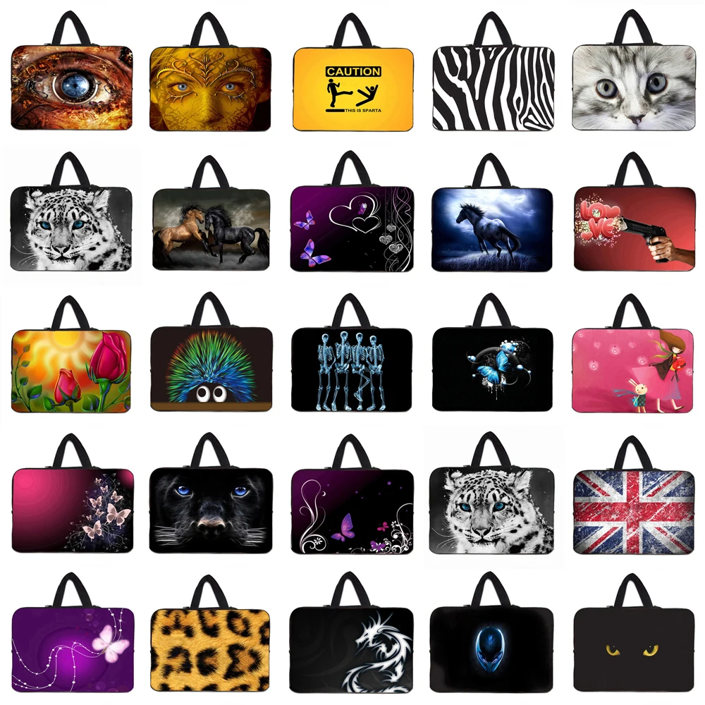 

New Arrivals 10 12 13 14 15 17 15.6 Notebook Bags Cases 10 Tablet Netbook Travel Office Pouch Cover Bag For Lenovo Acer Huawei