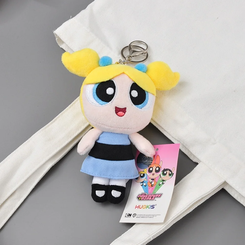 الأصلي أنيمي Powerpuff الفتيات Buttercup أفخم ألعاب الدمى الكرتون فقاعات زهر Kawaii أفخم اكسسوارات الديكور الهدايا