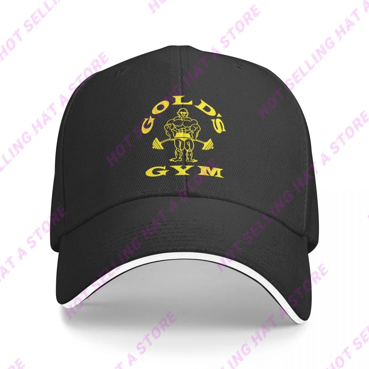 Summer Men Cap Gold_s Gym Multiple Colour Baseball Cap Adjustable Unisex Hats Adult Children Hat Shade Sport Baseball Hats