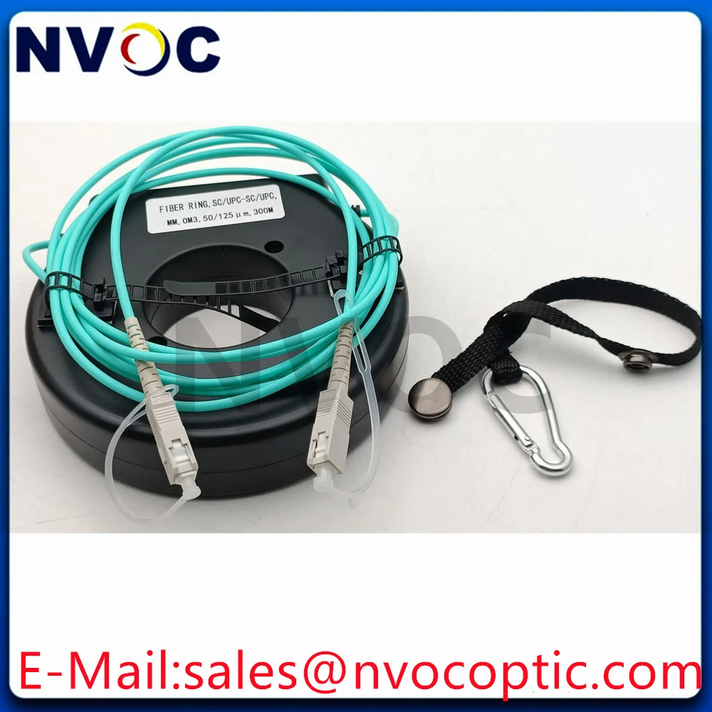 

MM OM3-300 0.3KM OTDR Multi Mode 50/125 Dead Zone Eliminator,Fiber Rings 300M ST/FC/SC/LC-LCPC Fibre Optic Launch Cable Box