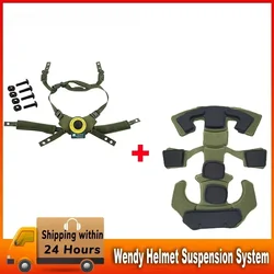 Hot!Wendy Helmet Suspension System Tactical Helmet Adjustable Lanyard FAST MICHHelmet Accessory Gen 3 Memory Foam Pad