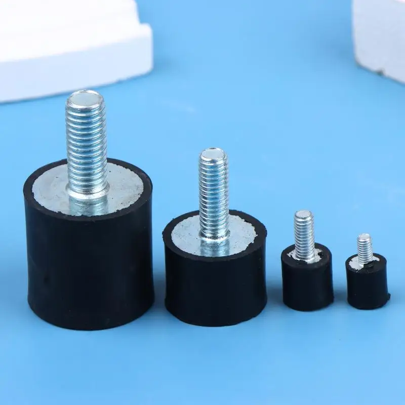 【C】4Pcs M3-M8 VD Type Internal And External Thread Shock-absorbing Rubber Shock Absorber, Silent Buffering Damping Isolator