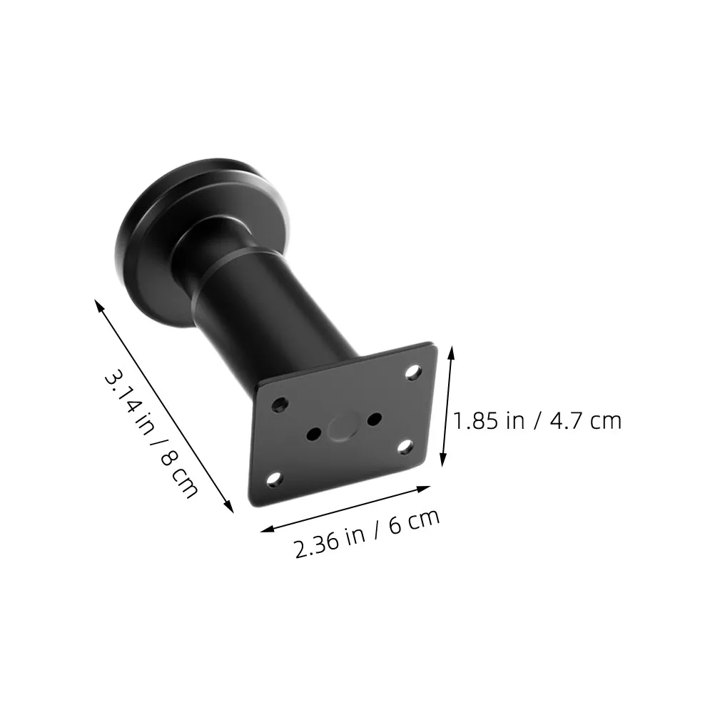 4Pcs Heavy Duty Furniture Leg Replacement Bed Frame Support Cold Rolled Steel Table Leg Extender Table Height Extenders
