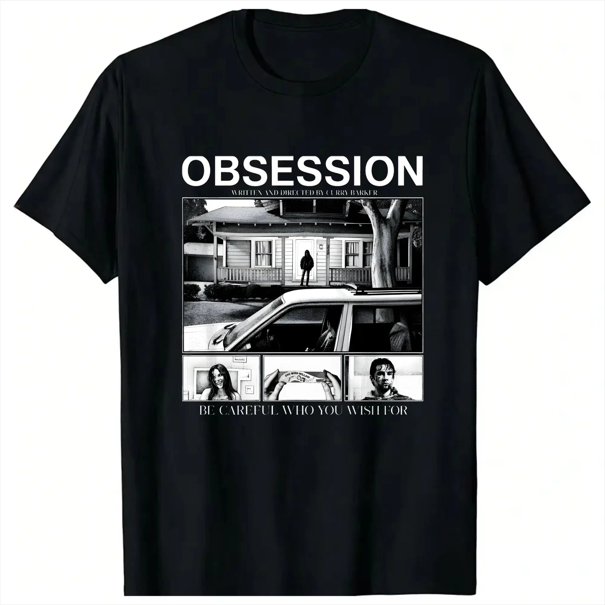 T-shirts pour hommes Obsession Movie 2026, nouveauté, 100% coton, col rond, manches courtes, t-shirt imprimé graphique