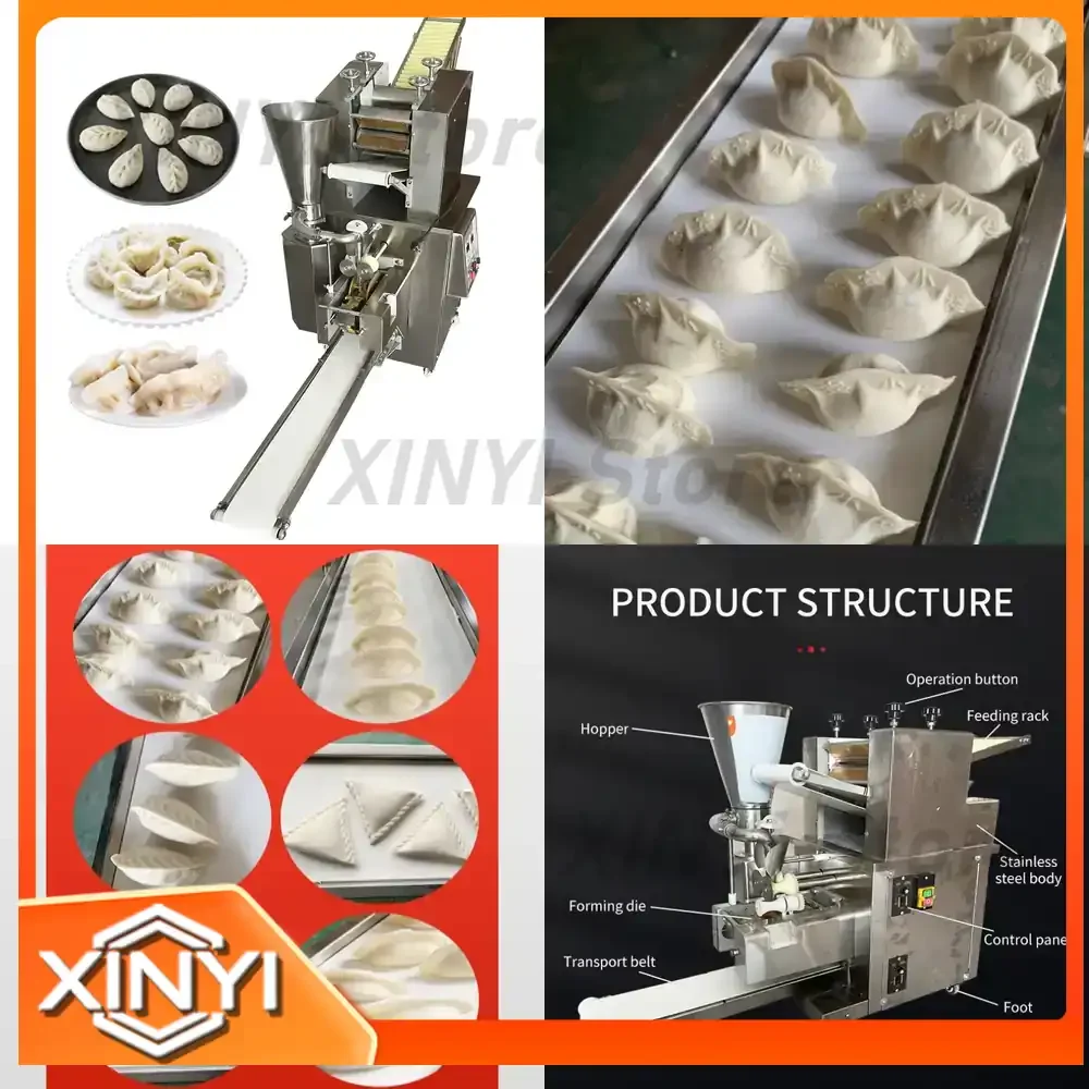 Hot Automatic Meat Pie Making Machine for Jamaican Beef Patty Samosa Folding Dumpling Empanada Maker Machine for Sale food