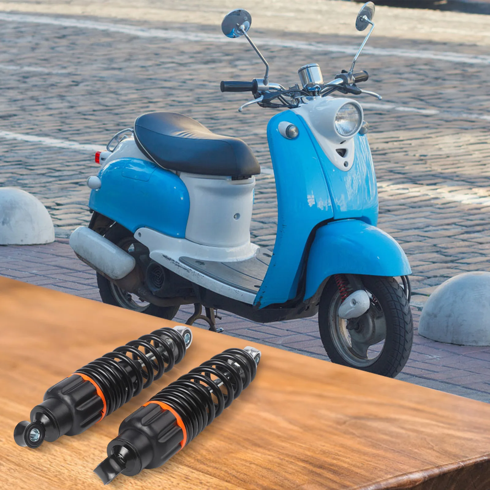 

Амортизатор для электровелосипеда 25/27/29/31 см, пружинный, задний, с демпфированием, аксессуары для электровелосипедов