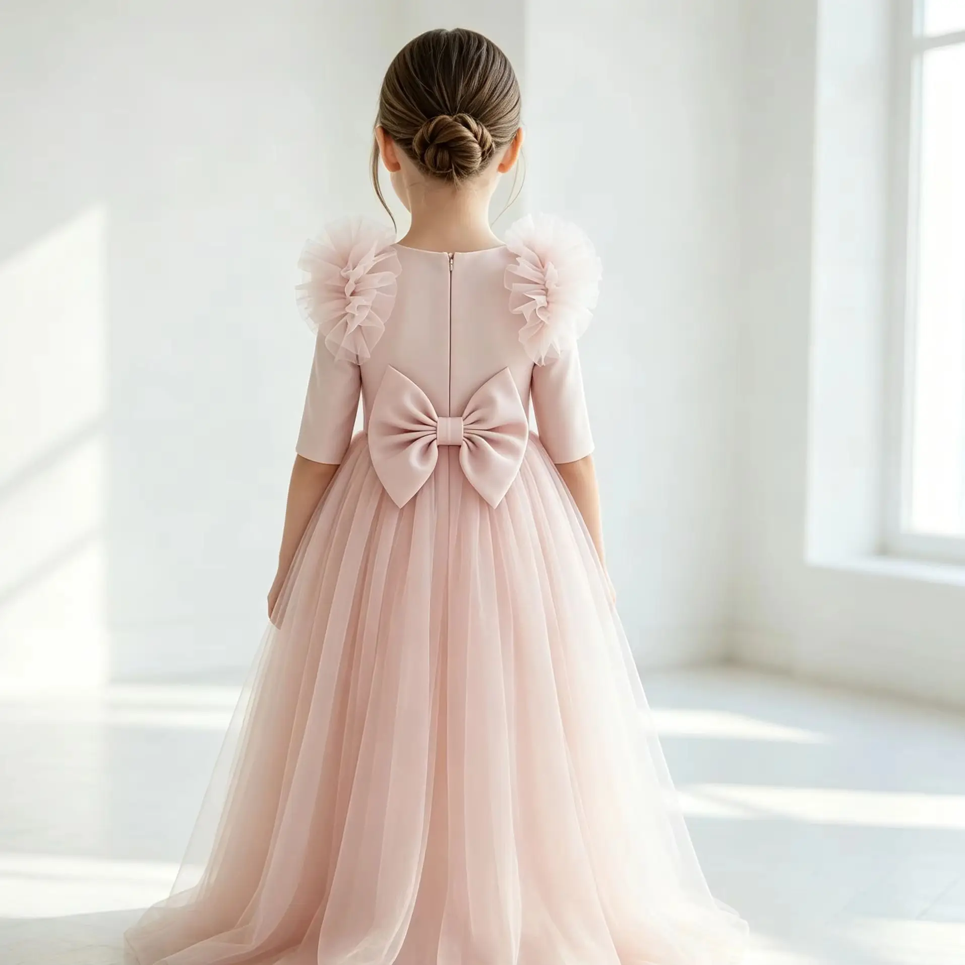 robes-elegantes-pour-demoiselles-d'honneur-a-manches-mi-longues-longueur-au-sol-pour-mariage-fete-d'anniversaire-d'enfants-robe-de-premiere-communion-sur-mesure