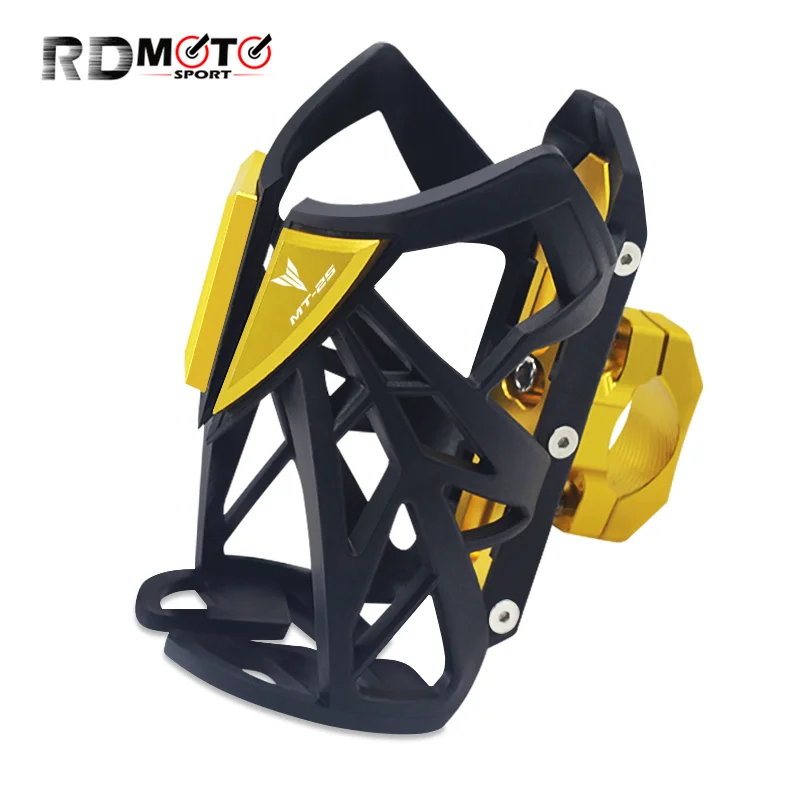 Porta-copos universal resistente a riscos para motociclos, Porta-garrafas de água, MT25, MT125, Novo, Bebida