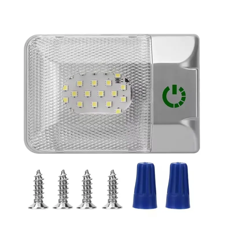 AASS-For Campers RV Trailer Ceiling Lighting Adjustable LED Reading Lamp With Touch Dimmer Functionality
