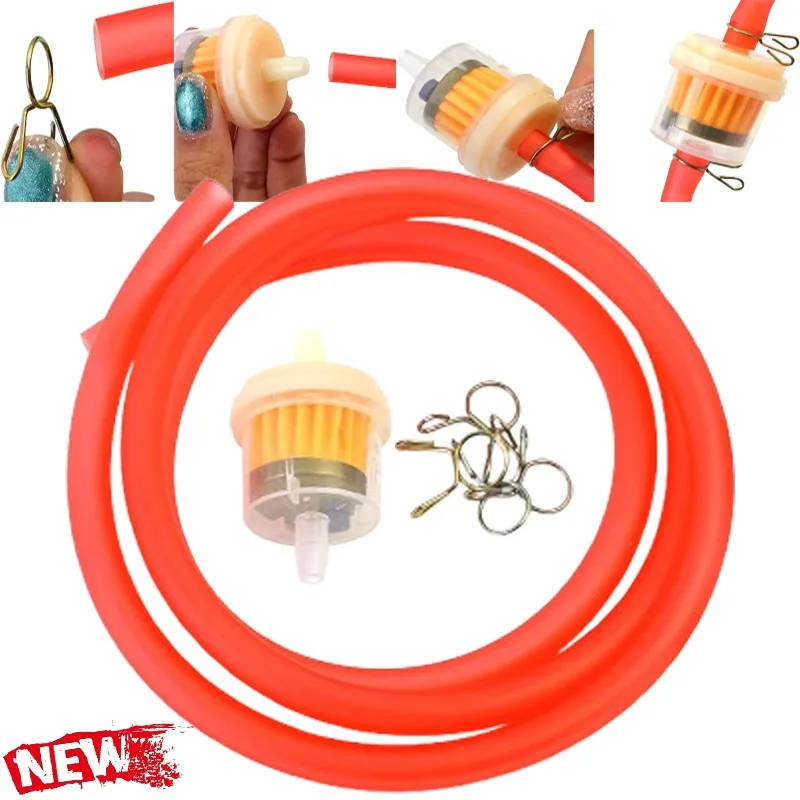 

Комплект топливного фильтра для шланга мотоцикла, шланг для велосипеда, топливная масляная трубка, детали мотоцикла, масляный фильтр для KTM Yamaha Kawasaki Suzuki Honda