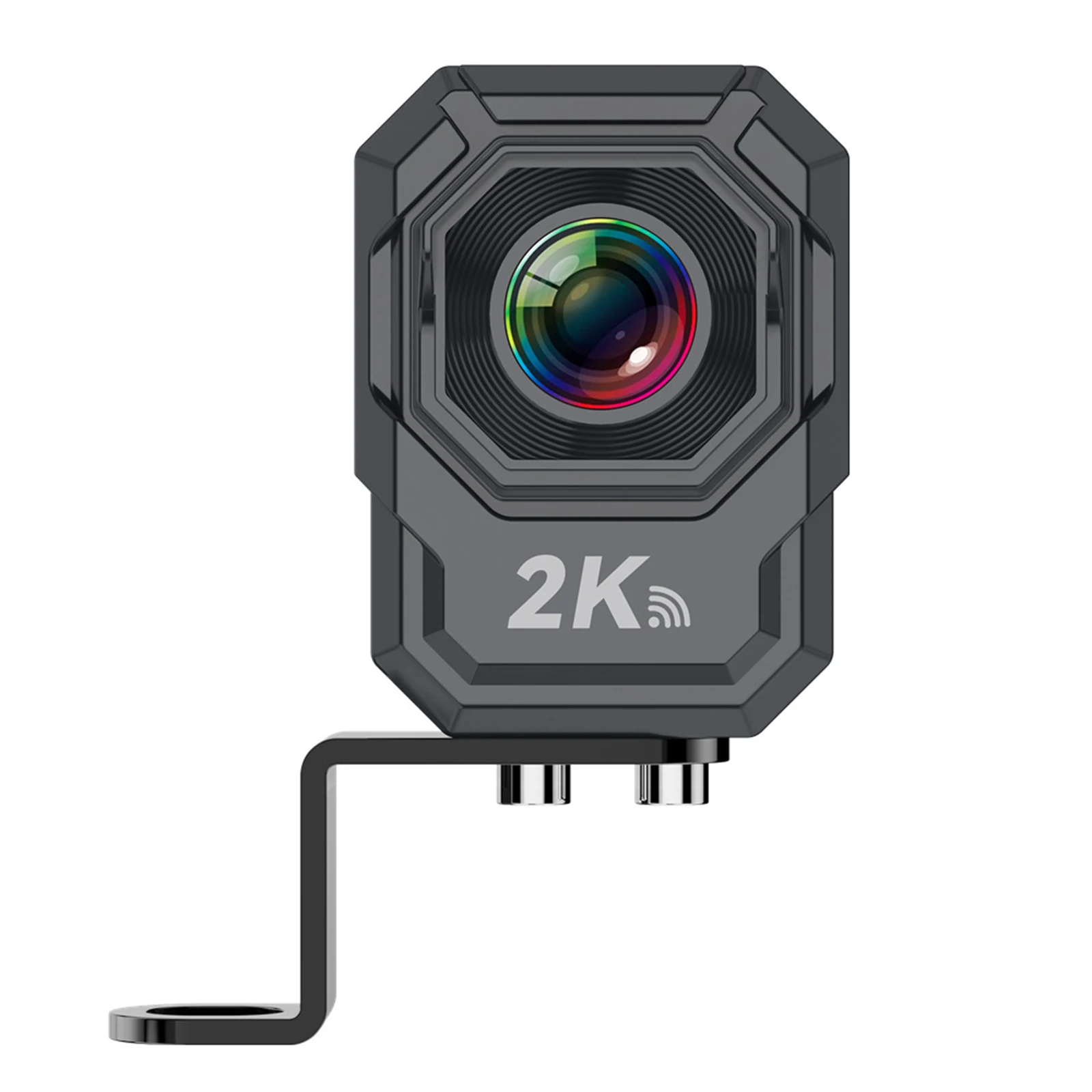 2K IP65 Waterproof Car Camera Weather Resist Portable Driving Camcorder Lightweight Mini Bike Dashcam for Motorcycle Commuting - view 2