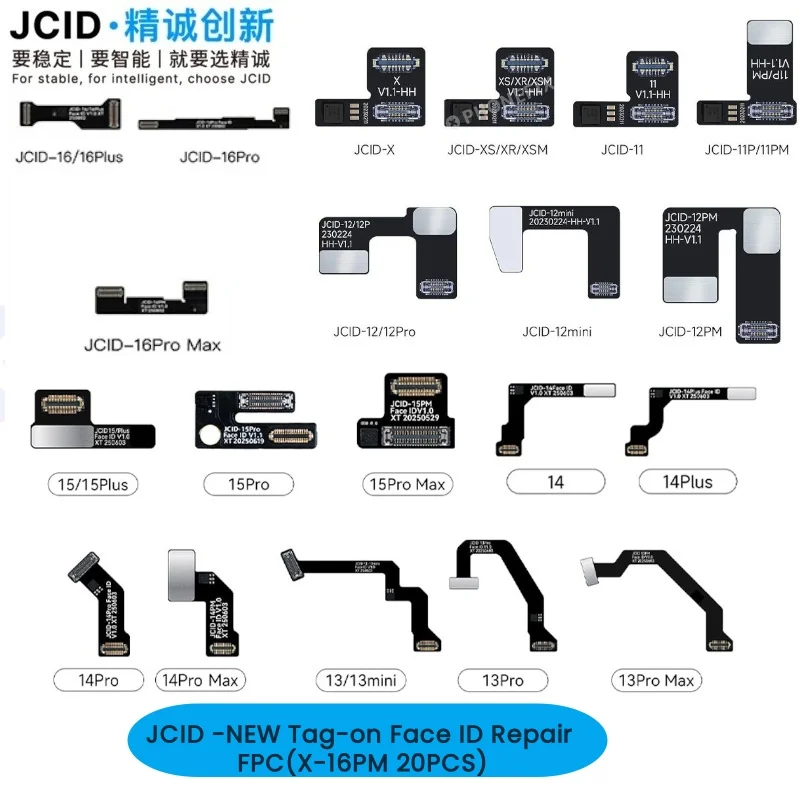 JC V1SE V1S Cho iPhone 6 -11Pro 12 13 Màn Hình Gốc Truetone Sửa Chữa Cảm Ứng Sốc Pin Vân Tay Rung Đọc Sách viết