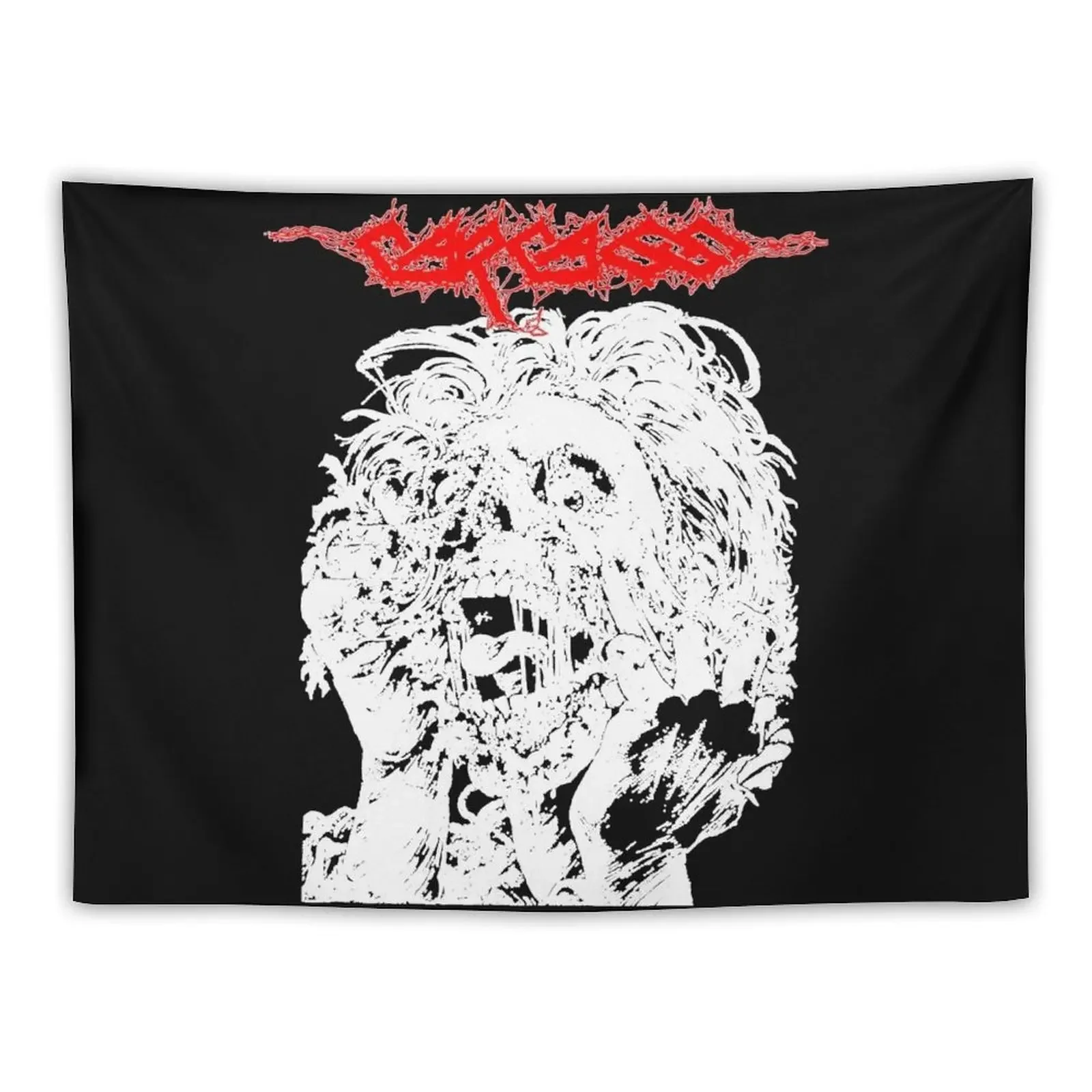 

Carcass Gore Shriek Underground Tapestry Things To The Room Room Decoration Korean Style Bathroom Decor Tapestry