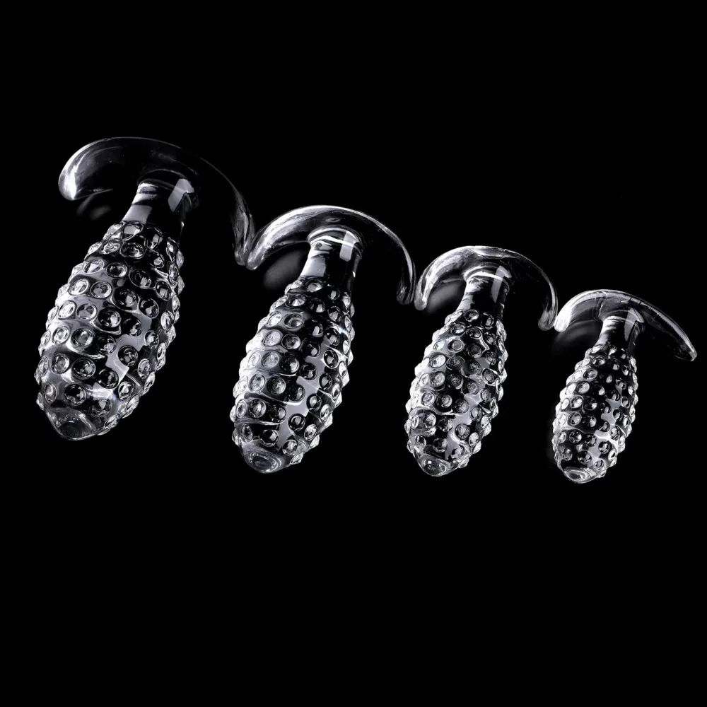 Giocattoli sexy Plug anale 4Clors Butt Plug Set da allenamento per principianti Utenti avanzati con base svasata G Spot Massaggiatore prostatico Tappo