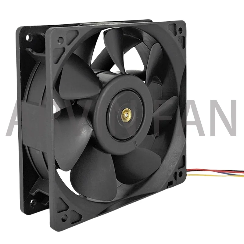 Imagem -05 - Original Pfr1212dhe 12v 12038 5.2a 7400rpm 254cfm 68.5dba Super Carro Impulsionador Violência 120*120*38 mm Ventilador de Refrigeração Pinos