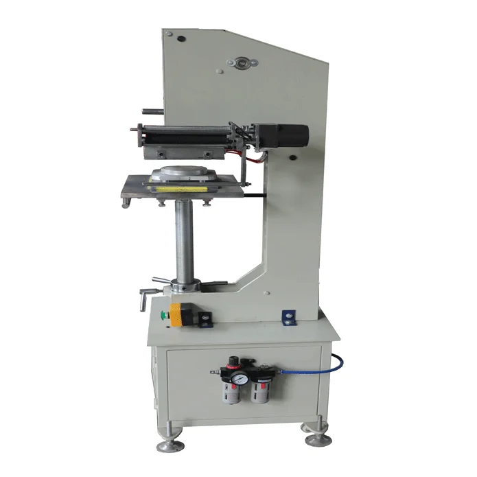 Semi-Automatic Pneumatic Hot Stamping Machine for Leather CE Certified 1 Year Warranty New 300x250mm Plate