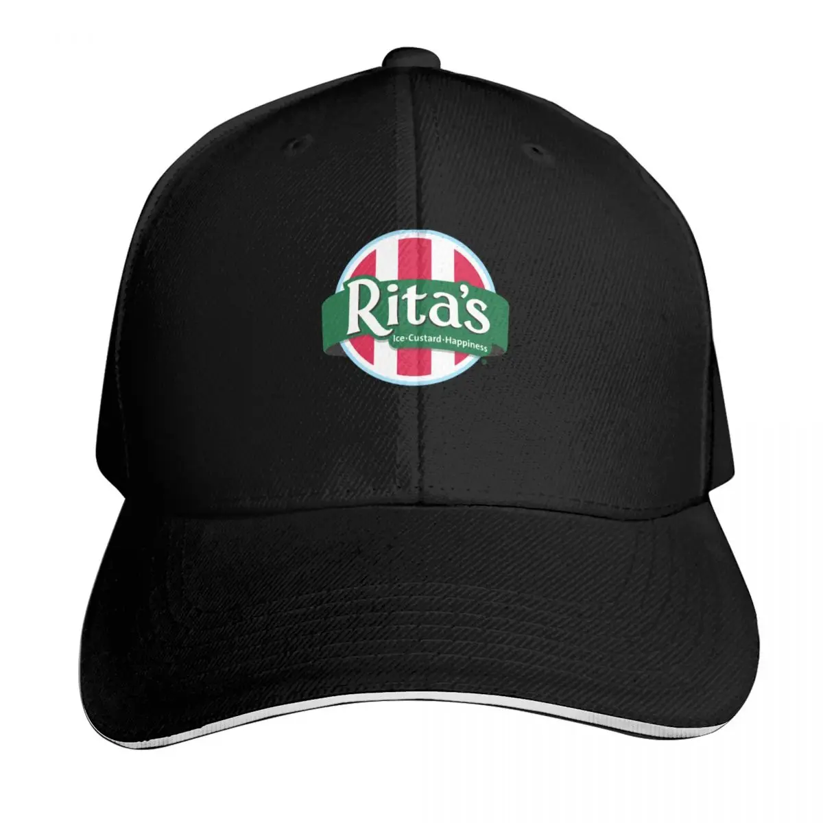 Rita's italian ice cafe classic t shirt Baseball Cap Strapback Dad Hat Six Panel Structured Crown Sun Protection UPF 50+