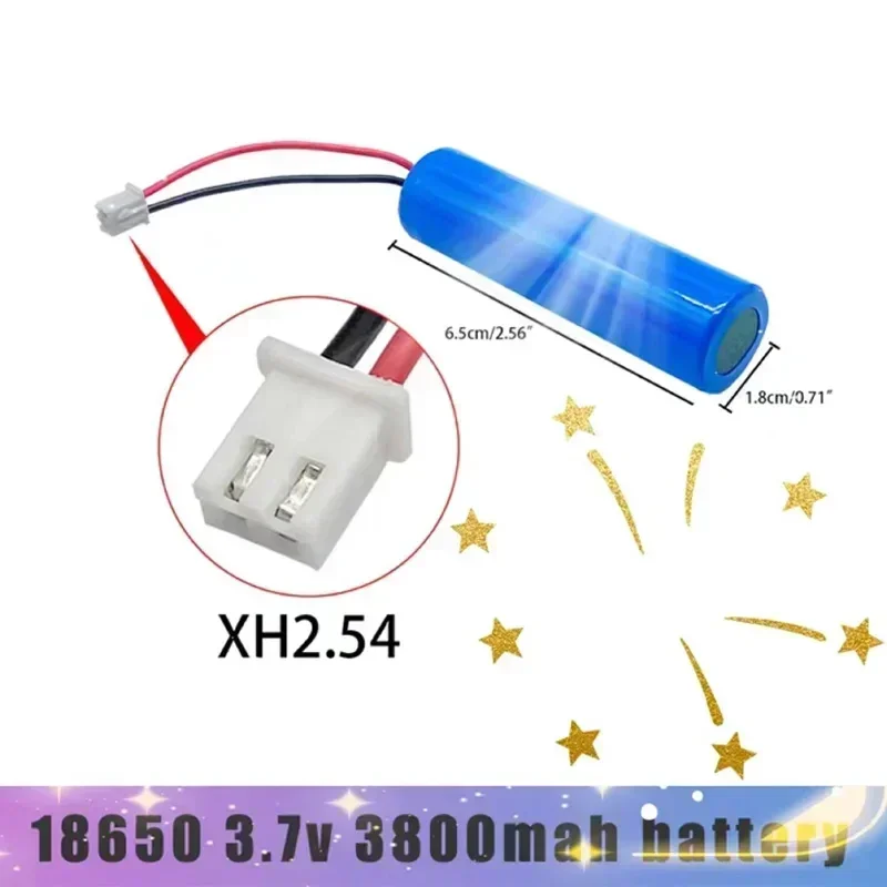 1S1P 18650 Rechargeable Lithium Battery 3.7V 3800mAh Suitable for Electric Toothbrush Bluetooth Speaker 3 7V Rechargeable