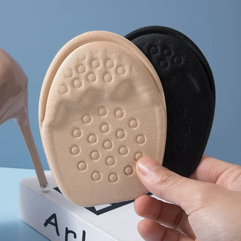 Fabric Forefoot Cushion Pad Self Adhesive Metatarsal Inserts Anti Blister Ball of Foot Pads for Sneakers Casual Shoes High Heels