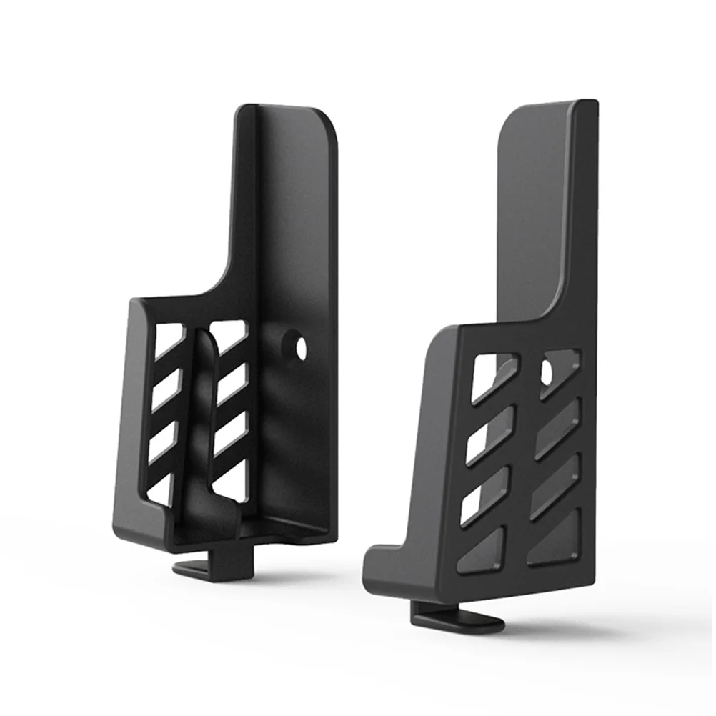 

Tablet PC Phone Dual Card Slot Wall Mount Bracket Holder Double-slot Hanging Phablet Cell Stand