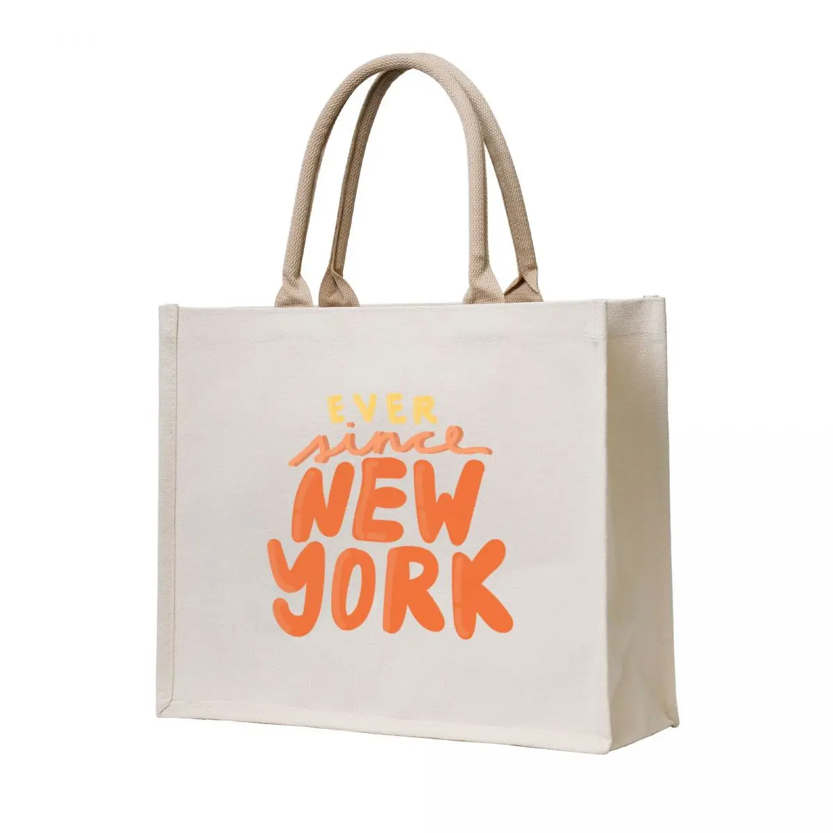 ever since new york Tote Bag canvas tote bag Gift bag personalized tote Women's shopper
