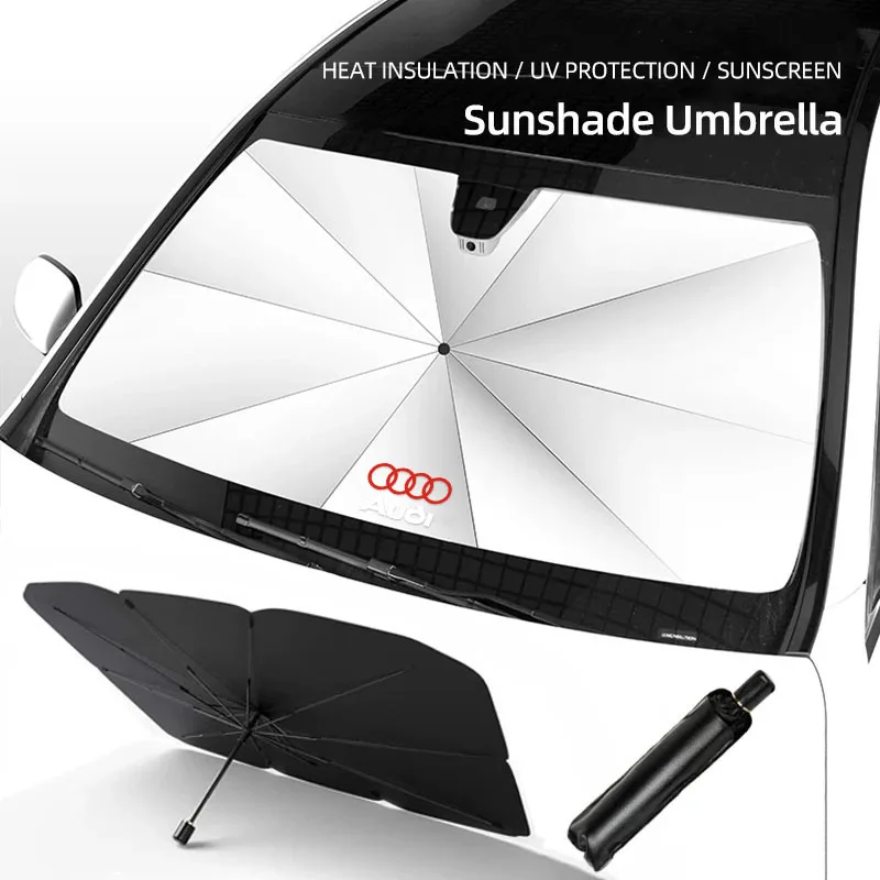 

Car Windshield Sunshade Umbrella Interior Parasol Cover For A1 A3 A4 A5 A6 A7 A8 Q2 Q3 Q5 Q7 Q8 TT Quattro RSQ3 RSQ8 RSQ5
