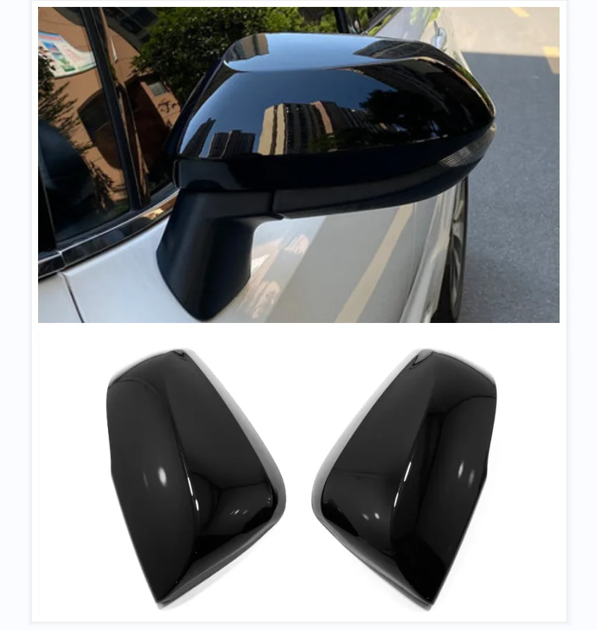

For Toyota Highlander Kluger 2020 2021 2022 Accessories Side Door Rearview Turning Mirror Cover Frame Decoration Cover Trim