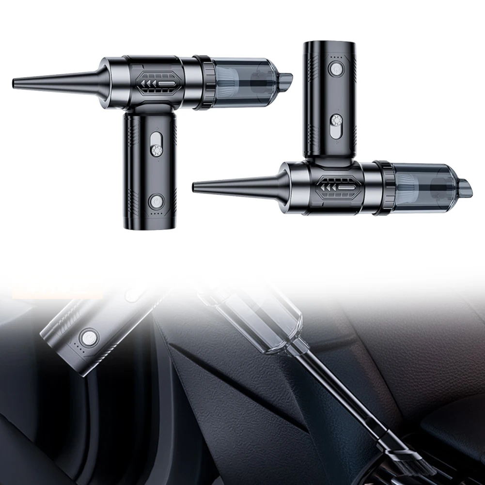 

Mini Violent Turbo Fan 100000RPM Turbo Violent Fan Brushless Motor Electric Dust Blower 4500Pa Handheld Vacuum Cleaner