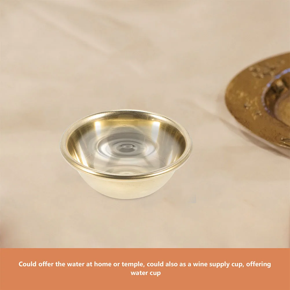 

7Pcs Temple Offering Bowls Buddhist Offering Cups for Meditation Worship Decorative Tibetan Bowls Holy Water Bowl