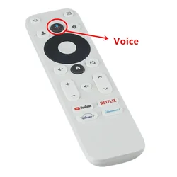 Suitable for ONN Android TV voice remote control 4K ultra high definition stick, ONN Google TV 4K streaming box, MECOOL MK2 smar